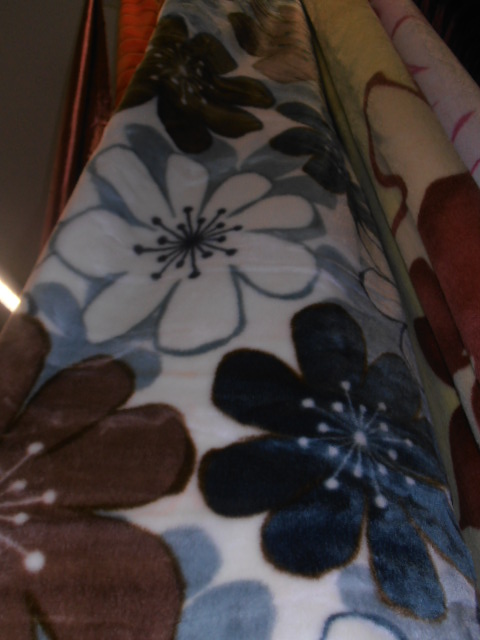 Mäsová deka, velká, rôznofarebna, 200 x 240 cm