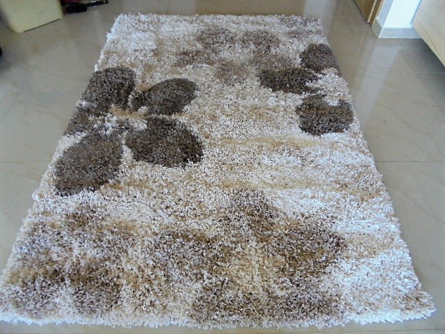 koberec shaggy s dlhým vlasom rozmer 120 x 170 cm